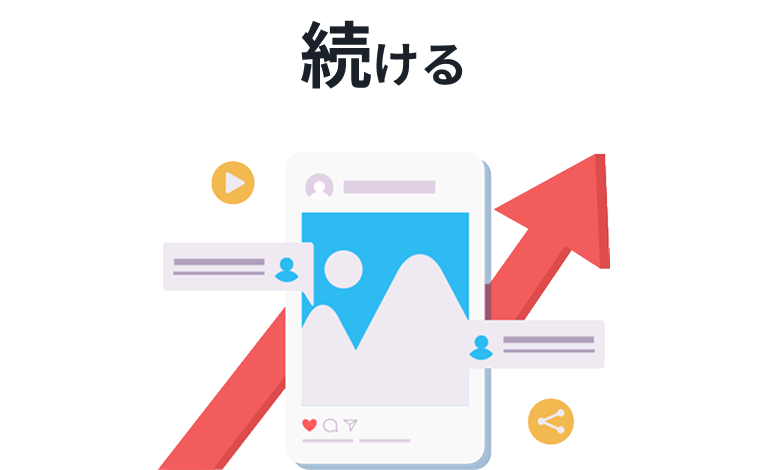 続ける